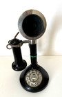 Antique Stromberg-carlson Rotary-dial Candlestick Telephone   6-bb    