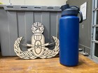 Army Eod Badge - Master -  Laser Cut And Etched Plaque   Free Personalization