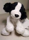 Russ Yomiko Classics Soft Wheat white black Dogs 5  Plush Stuffed Animal Toy