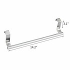 Kitchen Under Cabinet Towel Paper Hanger Rack Organizer Storage Shelf Holder Usa