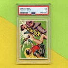Original 1966 Topps Batman Black Bat Trading Card  30 Psa 3