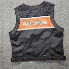 Harley Davidson Racing Safety Vest Womens Size Medium 100  Nylon Euc