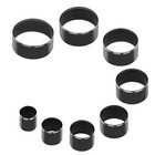 8pcs Leather Round Circle Cutting Die Leather Punching Tools With Storage Case