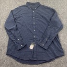 Polo Ralph Lauren Button Down Shirt Xxl Blue Multi Classic Fit Nwt Men s