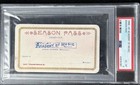 1897 Academy Of Music Psa Ticket Pass Opera House New York Mt Pop 1