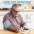 Blood Pressure Monitor Large Led Display Automatic Cuff 2 Users - Home Use