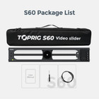 Accsoon Toprig S60 Motorized Focusing Rail Slider Video Shooting For Camera Dslr