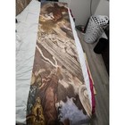 Cocomurals 10x10 Wall Mural Complete 6-panel Baroque Fresco Gold Bees