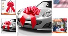 Usa Big Car Bow Red  23 Inch Gift Bow  Giant Bow For Car  Birthday Bow  Huge    