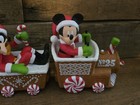 Hallmark 2016 Mickey Mouse Disney Christmas Express Musical Train With 5 Cars