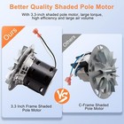 Premium Blower Motor - 120v  3000 Rpm - Englander Pellet Stove Compatible