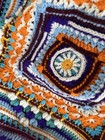 Colorful Crochet Handmade Blanket 