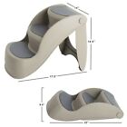 Pet Stair Nonslip Pet Stairs 3 Steps Step Dog Cat Puppy Ladder 14  X 14 