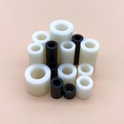 25 100pcs Nylon Abs Round Non-threaded Column Standoff Spacer Washer M3-m8 Screw