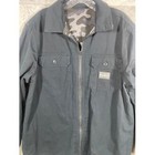 Dogg Supply By Snoop Dogg Reversible Black camo Jacket Men s M m Workwear