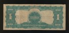 1899 One Dollar  1 Us Silver Certificate Large Note Blue Seal Black Eagle      M
