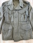Vintage Ww2 Us Army M-1943 Drab Green Field Jacket Military Coat Must See