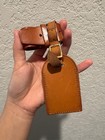 Louis Vuitton Malletier Leather Luggage Tag