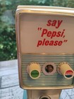 Vintage Pepsi Cola Transistor Radio soda Fountain japan rare 60s parts Or Repair