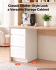 Vevor White Shaker Base Cabinet Ready To Assemble  18 w Unassembled Cabinet