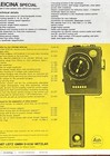 Leicina Special  Super 8mm Film Brochure And Instruction In English Rare