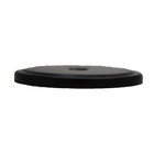 Qty 25 Stone Harbor Matte Black Knob 1-3 4  Round Cabinet Backplate 30119-19