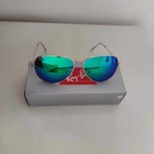 Ray-ban Rb3026  Aviator Sunglasses  gold Frame large 62mm Green Lens