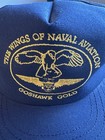 2 Mcdonnell Douglas T-45 Goshawk Gold White 50 Year Anniv   Hats  U S Navy