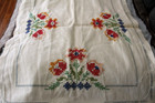 Vintage Lot 8 Embroidery Linens Runners Etc Cutters
