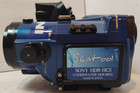 Inon Sea Tool Underwater Sony Hdr-hc3 Housing Diving Case Blue Parts repair