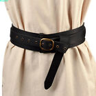 Medieval Leather Buckle Waist Belt Sca Larp Viking Renaissance Cosplay Costume