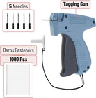 - 5 Needles   1008 Barbs Fasteners  Price Tag Attacher With Gun  Retail Hang Tag