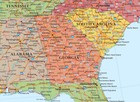 United States Map Classic Premier Usa Us Wall Poster Decor W  Gulf Of America