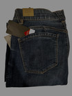 New W Tags Democracy Size 12 High Rise Itty Bitty Boot Cut Blue Denim Jeans