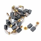 20 Pairs Power Tool Replacement 12mm X 9mm X 6mm Motor Carbon Brushes