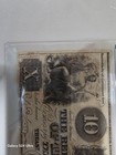 1839-41  10 - Republic Of Texas - Pmg 15 Choice Fine - Rare Texas Note