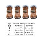 4pcs set Waterproof Pet Snow Boots Soft Dog Rainshoes Winter Pet Dog Shoes