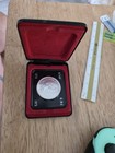 1973 Canada  1 Rcmp Centennial Silver Commemorative Dollar Coin