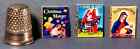 Dollhouse Miniature 1 12   6 Little Golden Books  Traditional Christmas Covers 