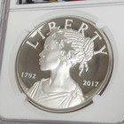 2017 P American Liberty 225th Anniversary Silver Medal Ngc Pf 70 Ultra Cameo