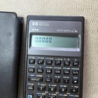 Nice Working Hewlett Packard Hp 21s Stat math Vintage Calculator With Case