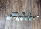 Vintage Bracelet With The Ten Commandments Silver Tone 8    Free Shipping