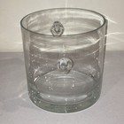 Vintage Classic Tiffany   Co Crystal Glass Wine Cooler Ice Bucket
