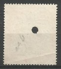 Bermuda 1938 Sg 120b Duty Stamp 12 6d Grey And Pale-orange Punched  Light Crease
