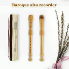 Recorder Instrument beginner Adult Germanbaroque Alto Recorder  8-hole Wooden Pr