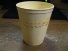 Fisher Price 1988 Fun With Food Mcdonalds Soda Fountain White Coffee Cup - Stain