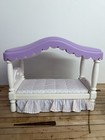 Little Tikes My Size Barbie Doll Size Canopy Bed Vintage 1990   s