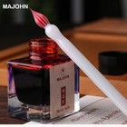 Majohn Sakura Snow Glass Dip Pen Pink White Calligraphy Writing Drawing Art