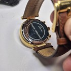 Michael Kors Parker Mk2249 Gold Chronograph Women s Watch - Working Battery 