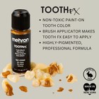 Mehron Makeup Tooth Fx Nicotine   Temporary Yellow Health And Beauty